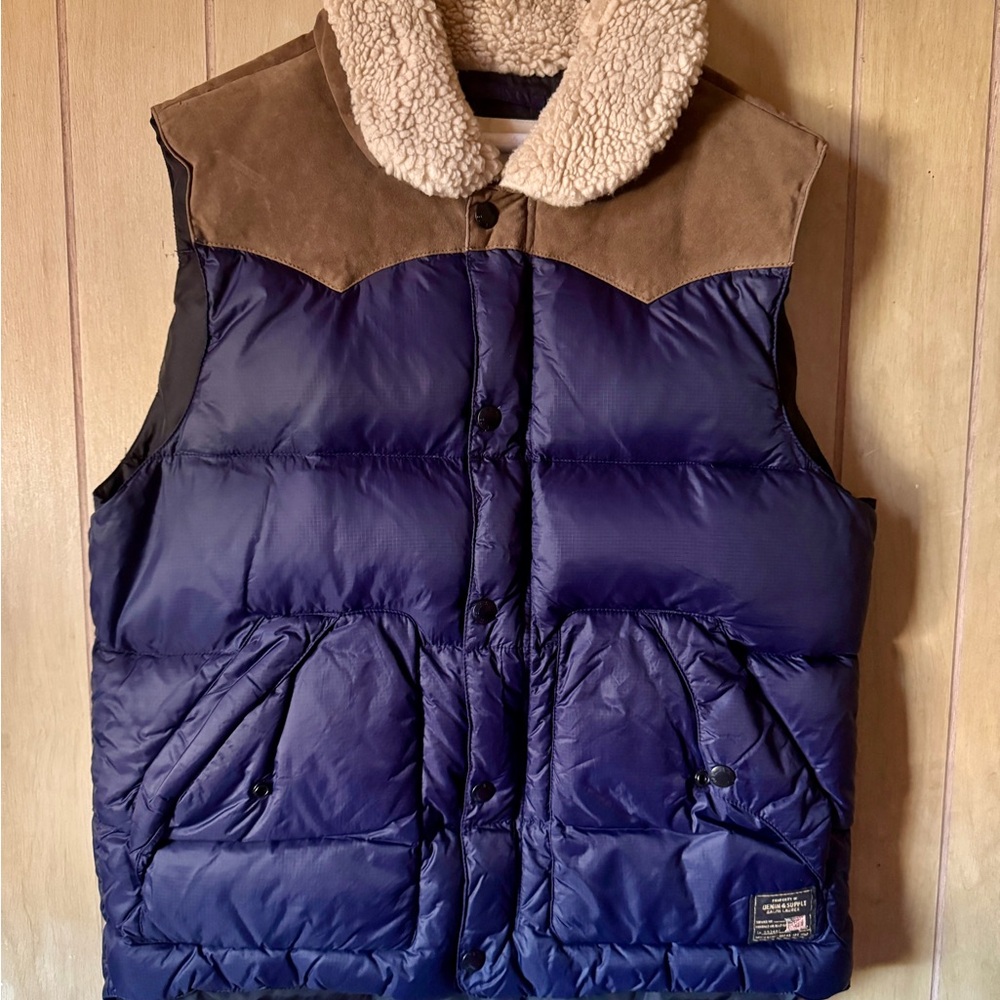 Ralph Lauren polo Denim & Supply puffer vest Large